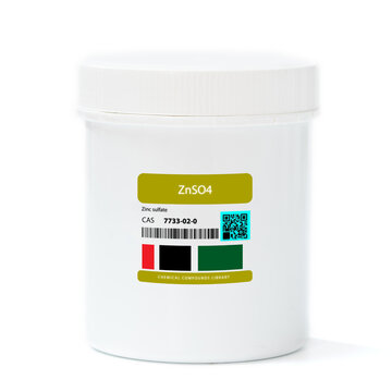 ZnSO4 - Zinc sulfate.