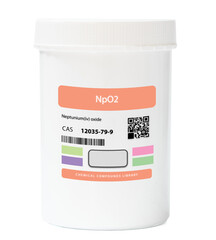 NpO2 - Neptunium Dioxide.