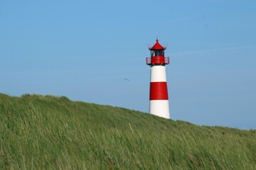 Lighthouse in Sylt Ellenbogen