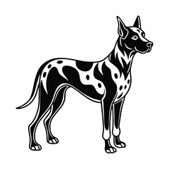 Great�Dane graphic vector EPS