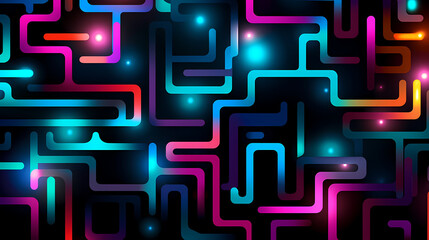 Funny doodle seamless pattern, artistic background