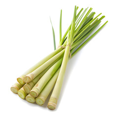 Fototapeta premium Lemongrass isolated on white background