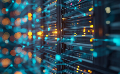 Naklejka premium Enhanced Connectivity through Server-Driven Visualizations