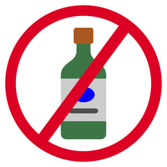 No Alcohol Icon