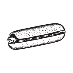 Hot Dog Vector