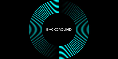 Abstract vector background black with bright elements