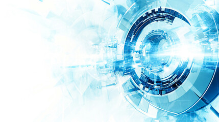 Obraz premium Abstract bright technology background illustration