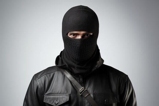 Arrest a thief who committed a crime while wearing a mask.