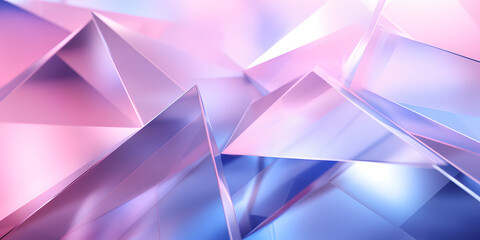 Light Pink Triangles Abstract Geometric Wallpaper