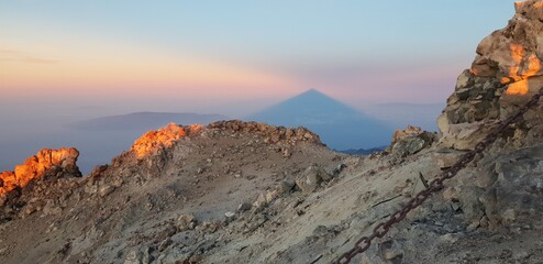 Morning shodow El Teide