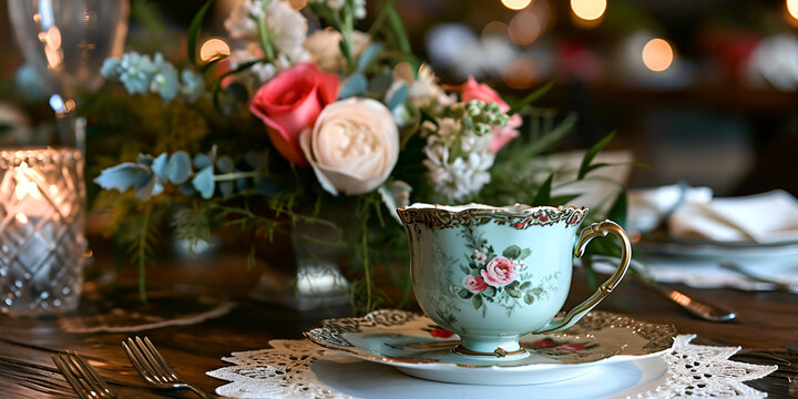  Host a valentine's day tes party to create a memorable date, couple setting table,  combine  feast with pink and white roses of happiness and joy ,cute and lovley aniversory,birthday, valentine's day