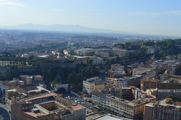 Fototapeta na wymiar Vista da cidade na Italia