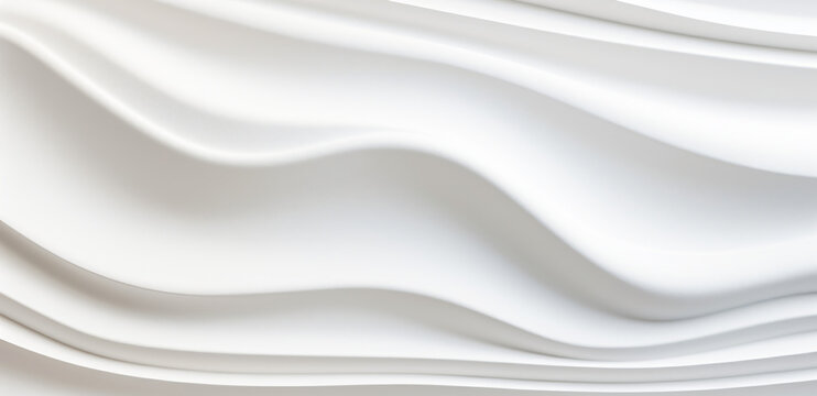 a white, wavy background, ceramic, accurate topography, soft-edged © Possibility Pages