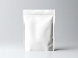 3D blank Coffee Pouch mockup with isolated background