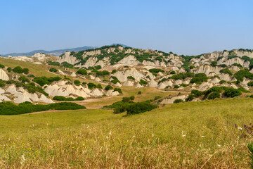 Calanques of Aliano, in Matera province, Italy