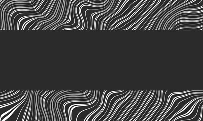 Wave abstract background with blank space. Curved lines