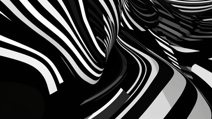 Background of black and white stripes. Striped world for modern design