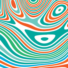 ABSTRACT ILLUSTRATION MARBLED TEXTURE LIQUIFY PSYCHEDELIC PASTEL SOFT COLORFUL DESIGN. OPTICAL ILLUSION BACKGROUND VECTOR DESIGN