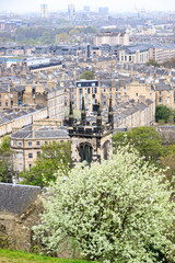 Edinburgh’s Historic Architecture Amidst Modern City Life