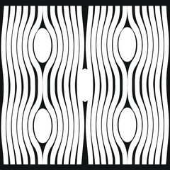 Modern abstract background with geometric shapes and halftone textures. Minimalistic geometric pattern in Scandinavian style. Trendy vector graphic elements for your unique design.