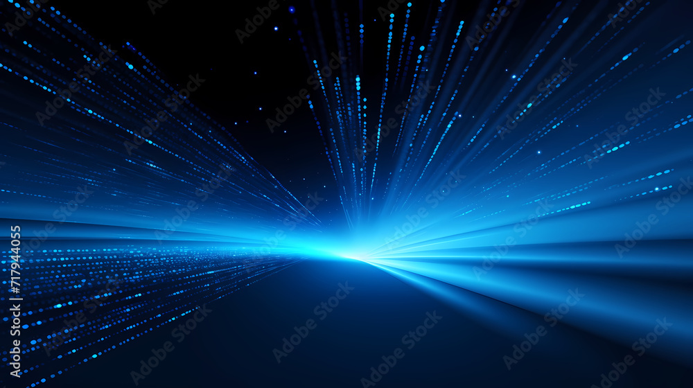 Poster glowing shiny line effect vector background, technology line background and light effect, 3d renderi