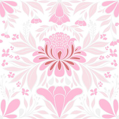 delicate floral seamless pattern