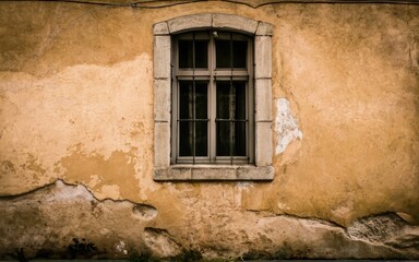 Fototapeta na wymiar cracked old walls