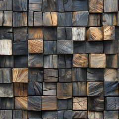 AI-generated wood texture