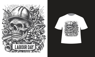 labour day T-Shirt design 2024