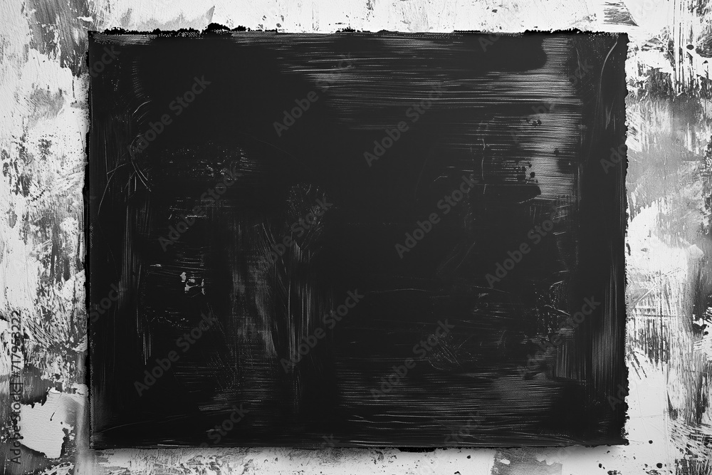 Poster black painted paper canvas. background image. created with generative ai technology