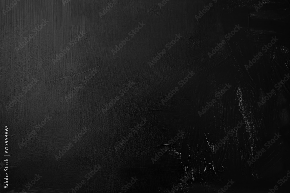 Aufkleber black painted paper canvas. background image. created with generative ai technology