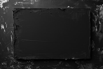 Black painted paper canvas. Background image. Created with Generative AI technology