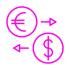 Exchange icon design