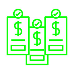 Subscription icon design