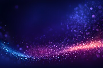 Indigo glow particle 