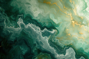 Fototapeta na wymiar Green marble texture. Background image. Created with Generative AI technology