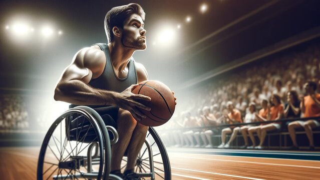 Disabled People Play Sports