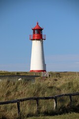 Leuchtturm auf der Insel Sylt