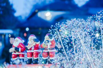 箱根のクリスマスのイルミネーション