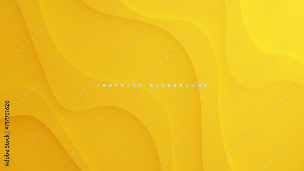 Poster orange gradient abstract background clean concept design vector.