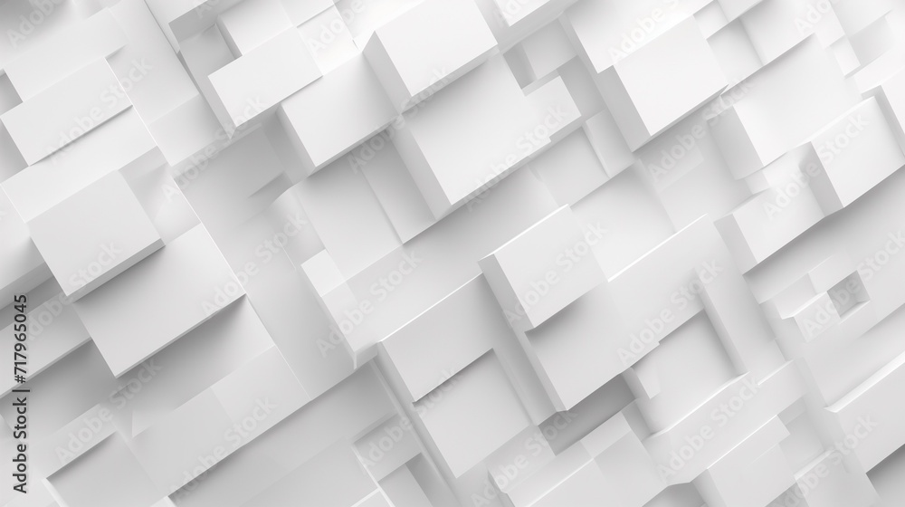 Poster seamless geometric design: abstract 3d cube pattern with gray tones and light elements for business 