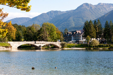 Lake Bohinj, Bohinj Valley, Julian Alps, Slovenia