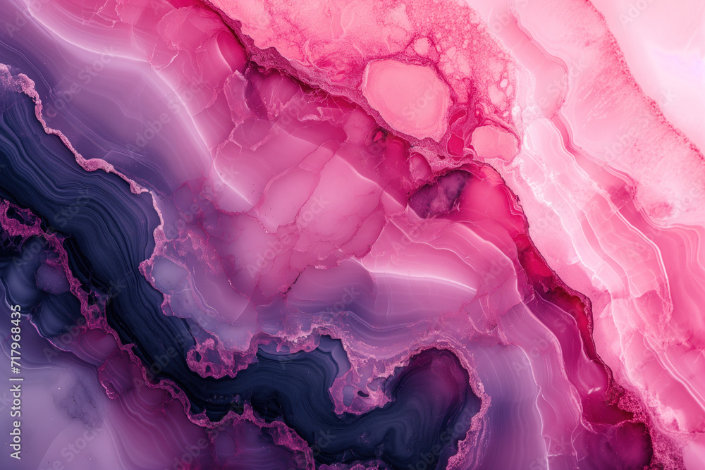 Poster abstract pink marble background image. created with generative ai technology