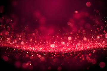 Maroon glow particle