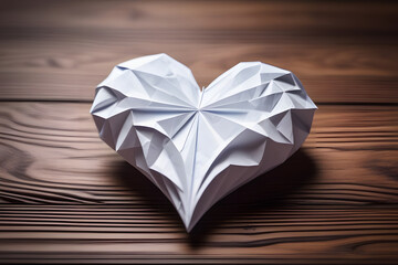 heart shaped gift box with ribbon.