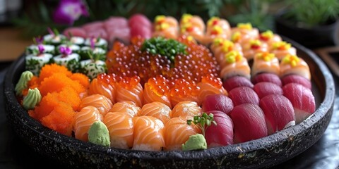 Artistic Sushi Ensemble