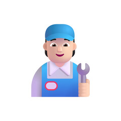 Mechanic: Light Skin Tone 