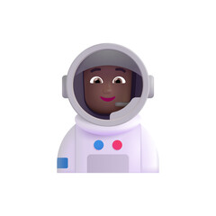 Obraz premium Astronaut: Medium-Dark Skin Tone