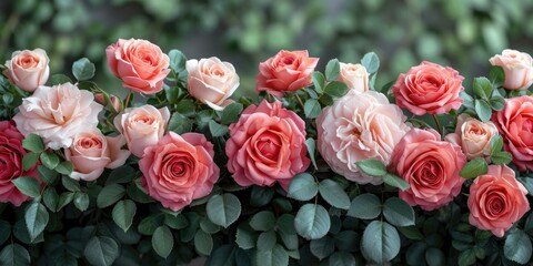 Roses Transparent Elegance