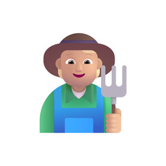 Farmer: Medium-Light Skin Tone